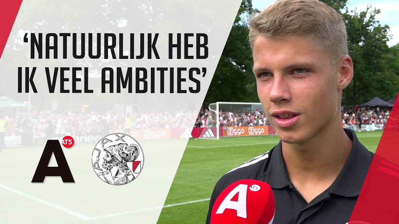 Sean Steur over zijn kansen bij Ajax 1
