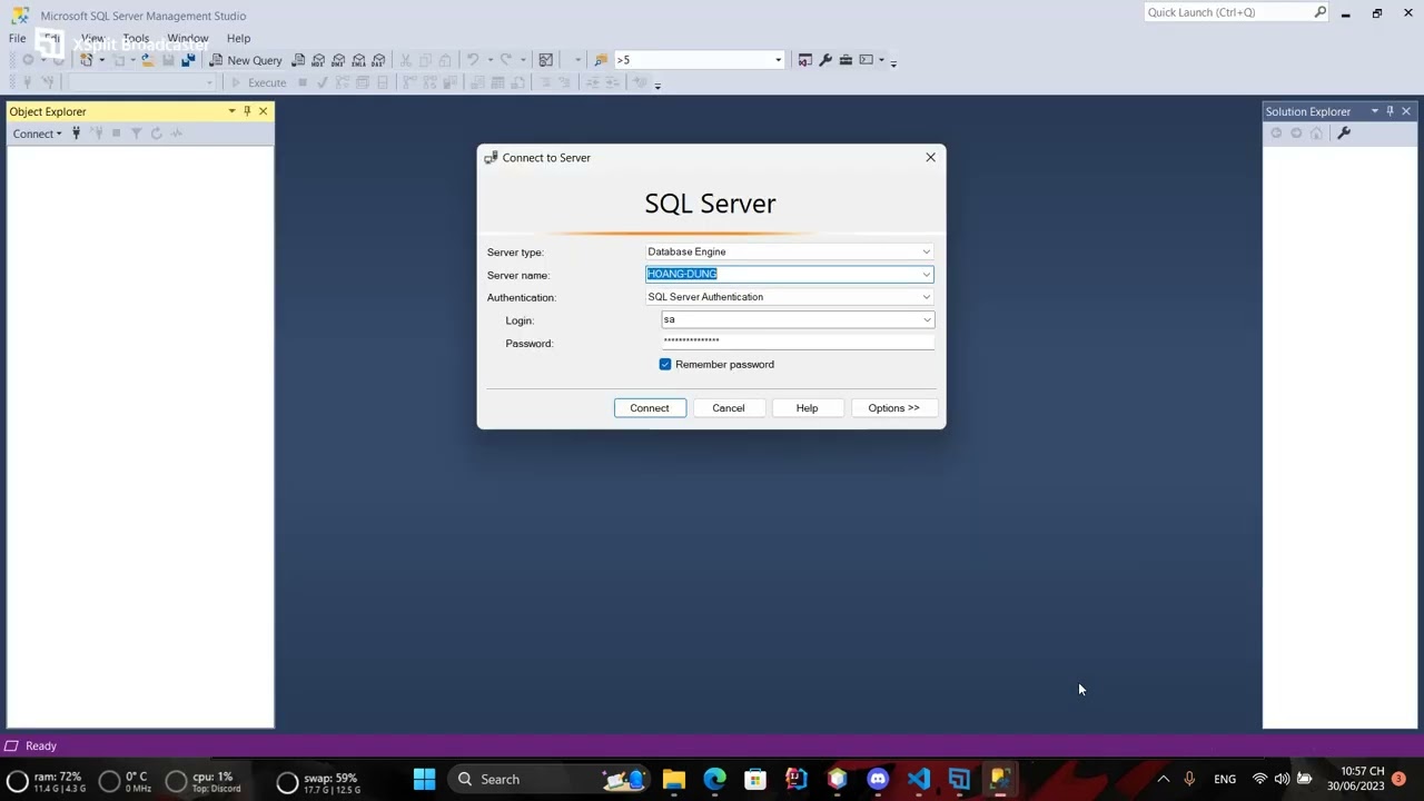 Cách kết nối Netbeans với SQL Server