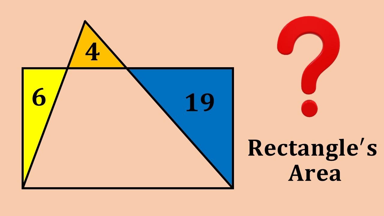 Rectangle's Area: Featuring 2 Different Methods #maths #geometry