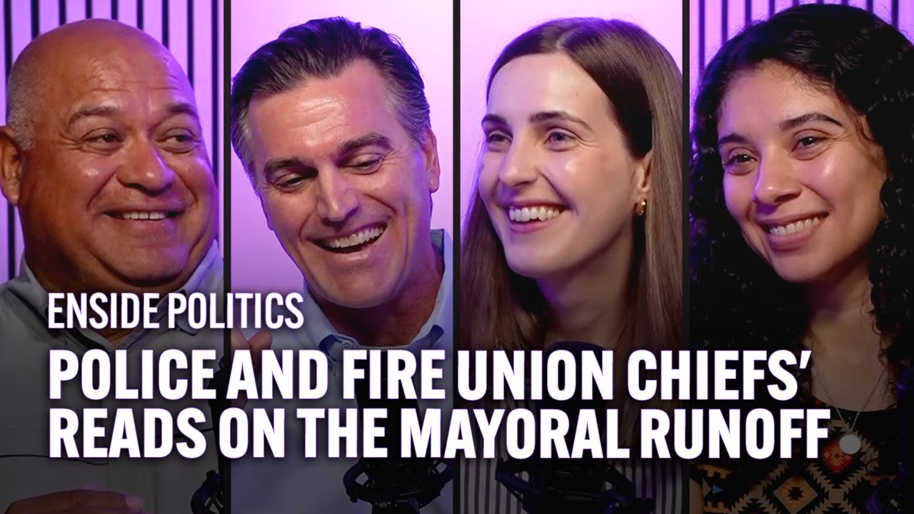 Police and fire union chiefs' reads on runoff for San Antonio mayor | ENside Politics