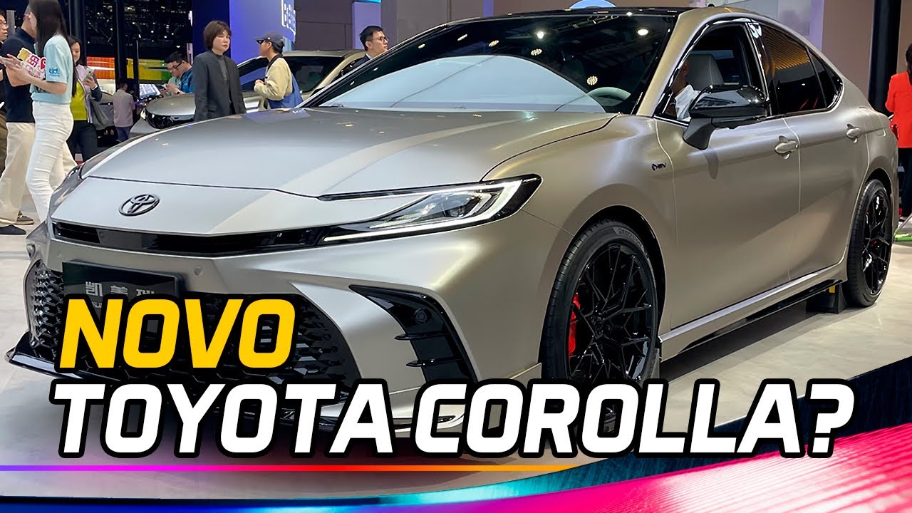 NOVO TOYOTA COROLLA 2026? EU PIREI NESTE CARRO NO SALÃO DE XANGAI!