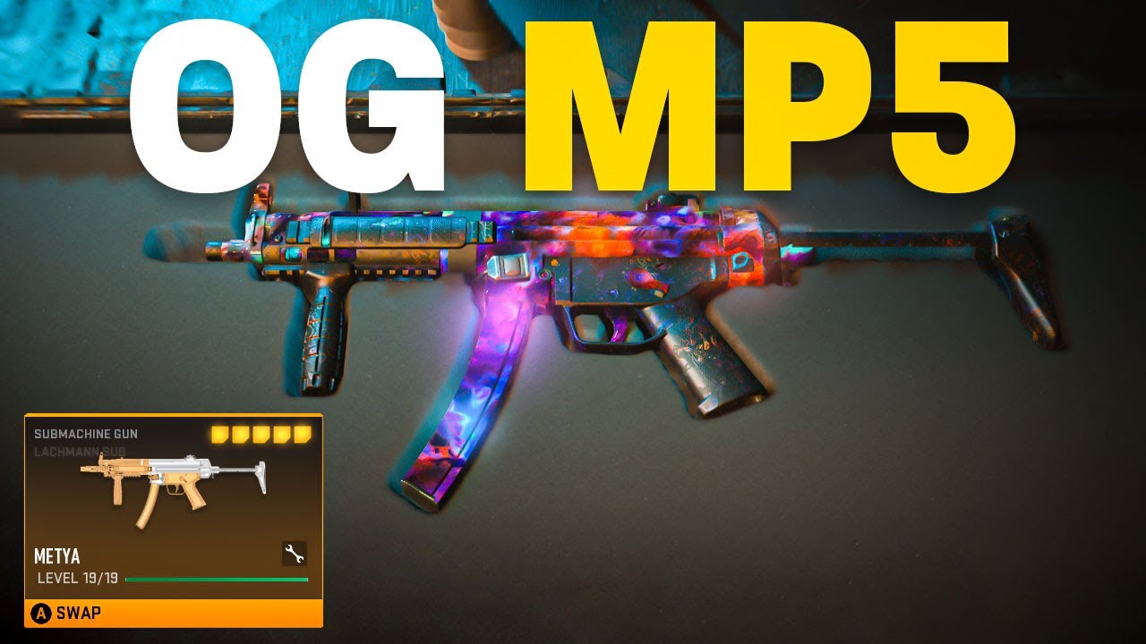 Warzone's OG MP5 is Nasty