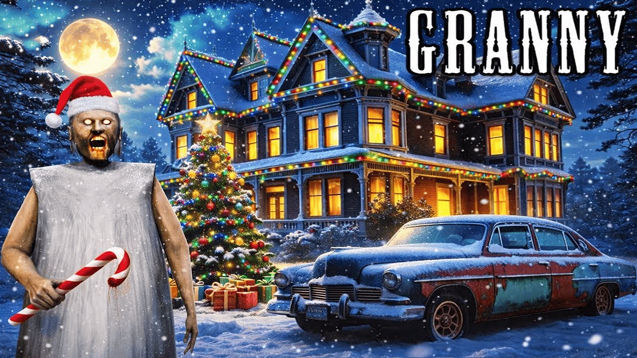 Granny Robot Escape Christmas🎄gameplay || Granny short Live Stream || Granny Legacy Gameplay