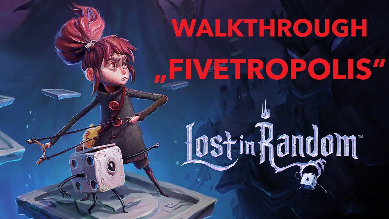 LOST IN RANDOM - 100% Walkthrough with all Storybook Pages & Cards [Fivetropolis]