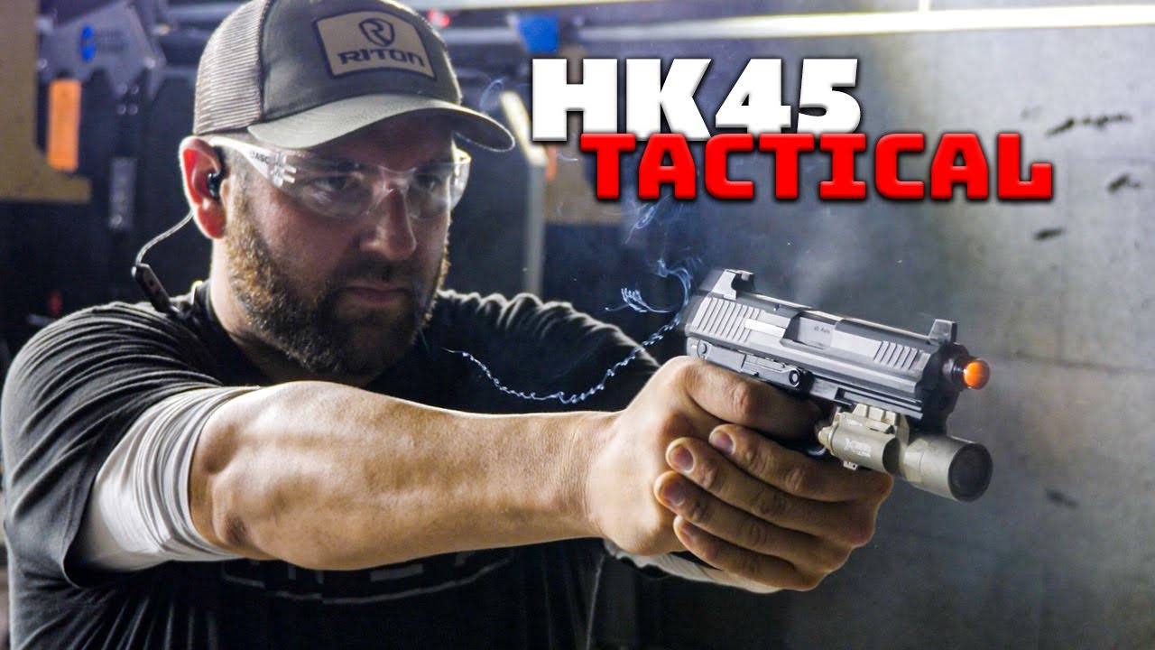 Mr. Big Kid Checks Out The HK45 T