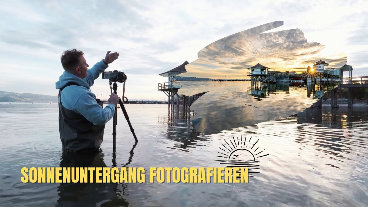 Sonnenuntergang fotografieren | mit der Sonne oder gegen die Sonne - was ist besser?