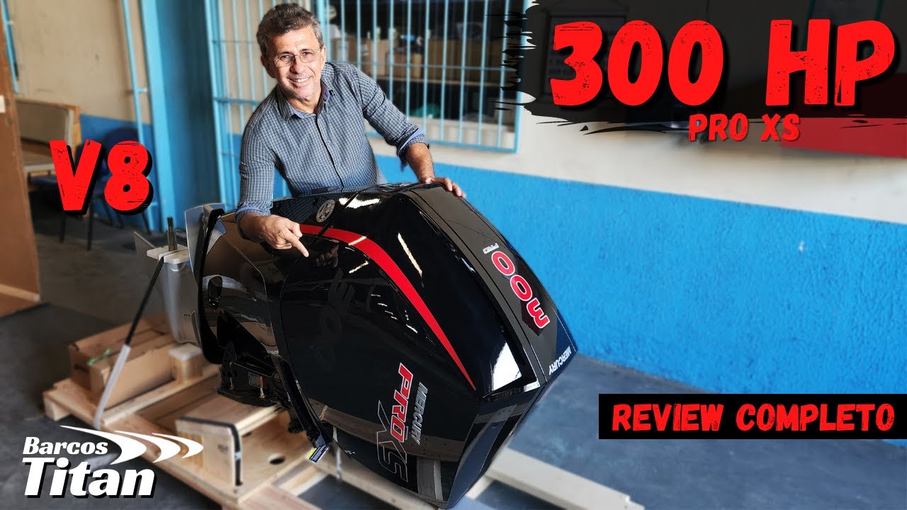 MERCURY 300 HP PRO XS - REVIEW COMPLETO !!!