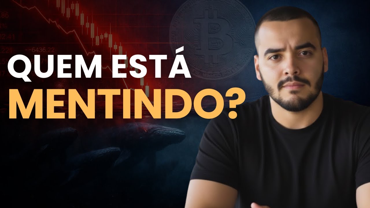 O sinal de QUEDA no BITCOIN que as BALEIAS estão ignorando (Por que?)