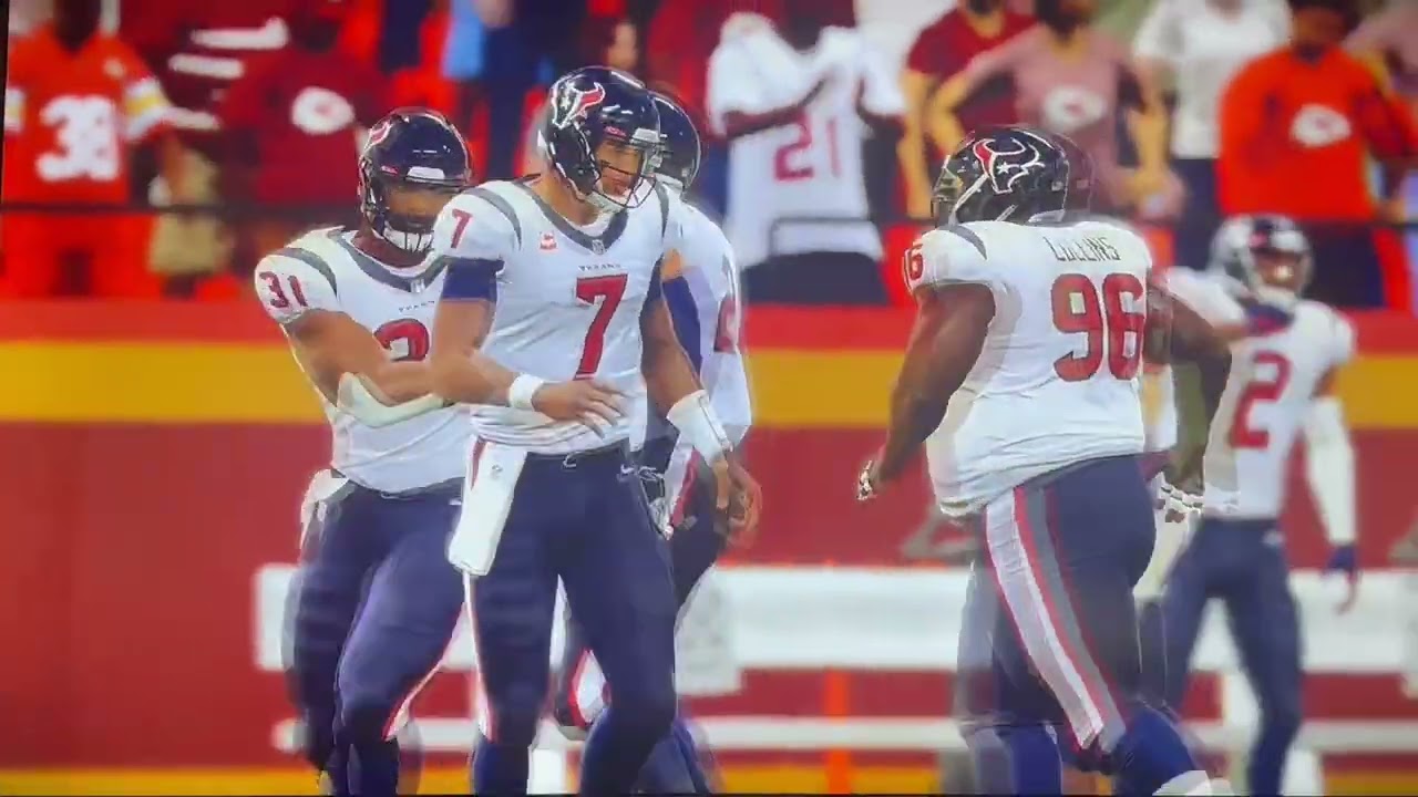 2023 NFL sim Wildcard highlights: Texans vs Chiefs