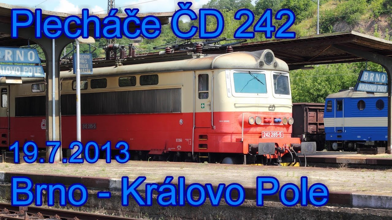 Vlaky Brno - Královo Pole: Plecháče, 19.7.2013