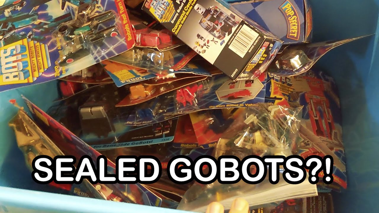 I Found Sealed GoBots at an Auction - Live Vintage Toy Haul! - Spidey Cents #35