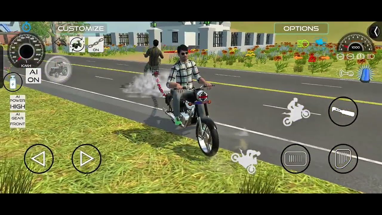 Splendor vs Bullet bike | Dekhe kon winnor hota he #mobilegame #bullet vs #splendor in #games 