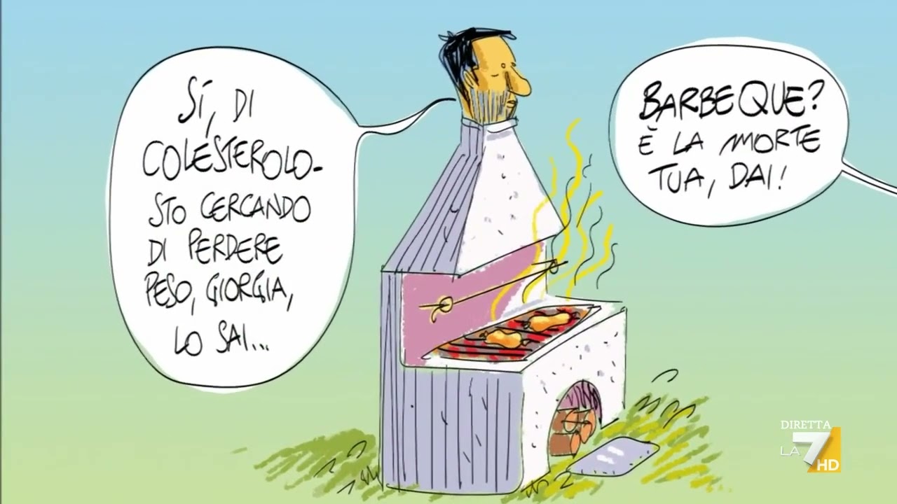 Il cartoon del Genio Makkox: 