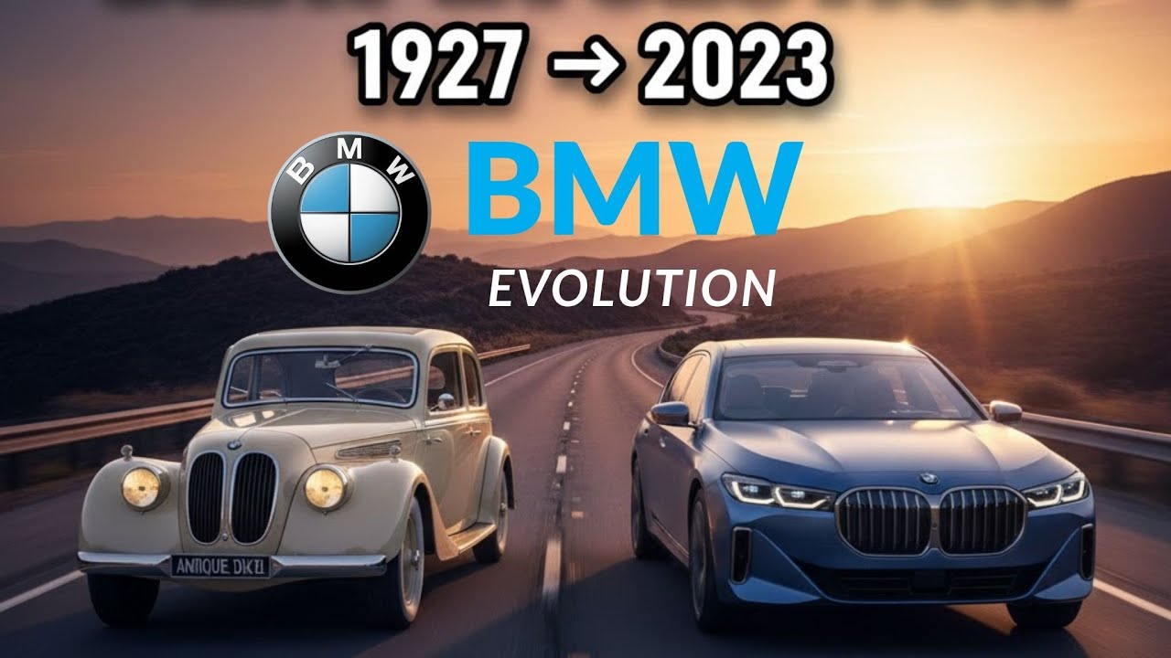 BMW Evolution 1927–2023  100 Years of Innovation in 3 Minutes