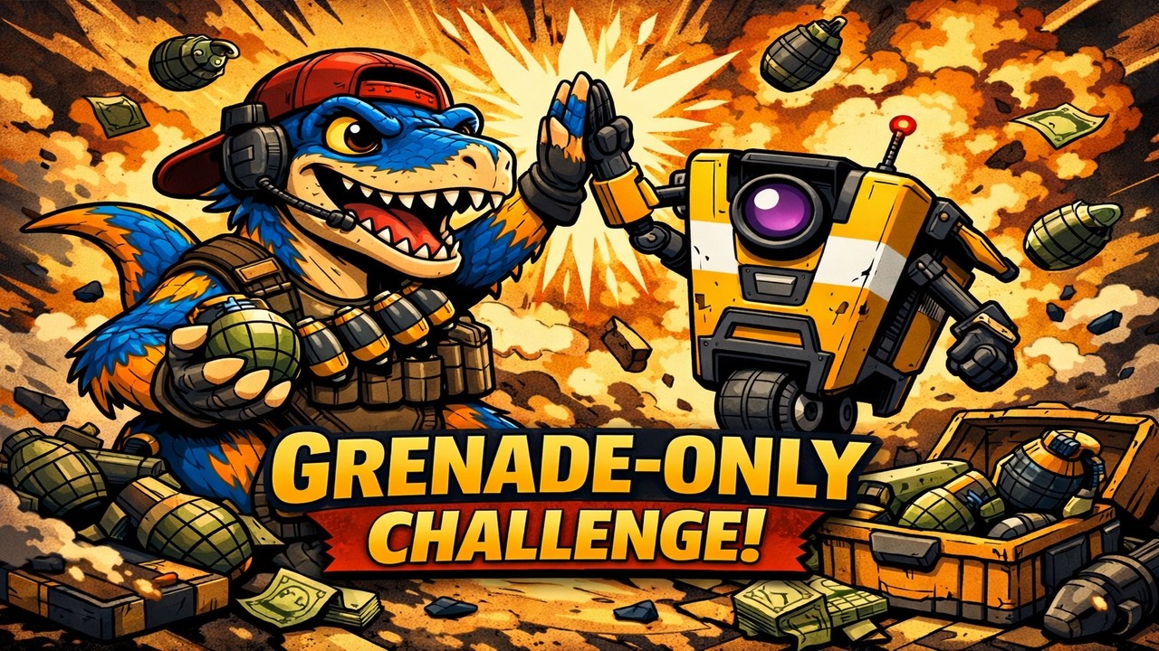 Boom vs  Boom The Road to Sanctuary  BL2 Grenade Only Challenge condensed