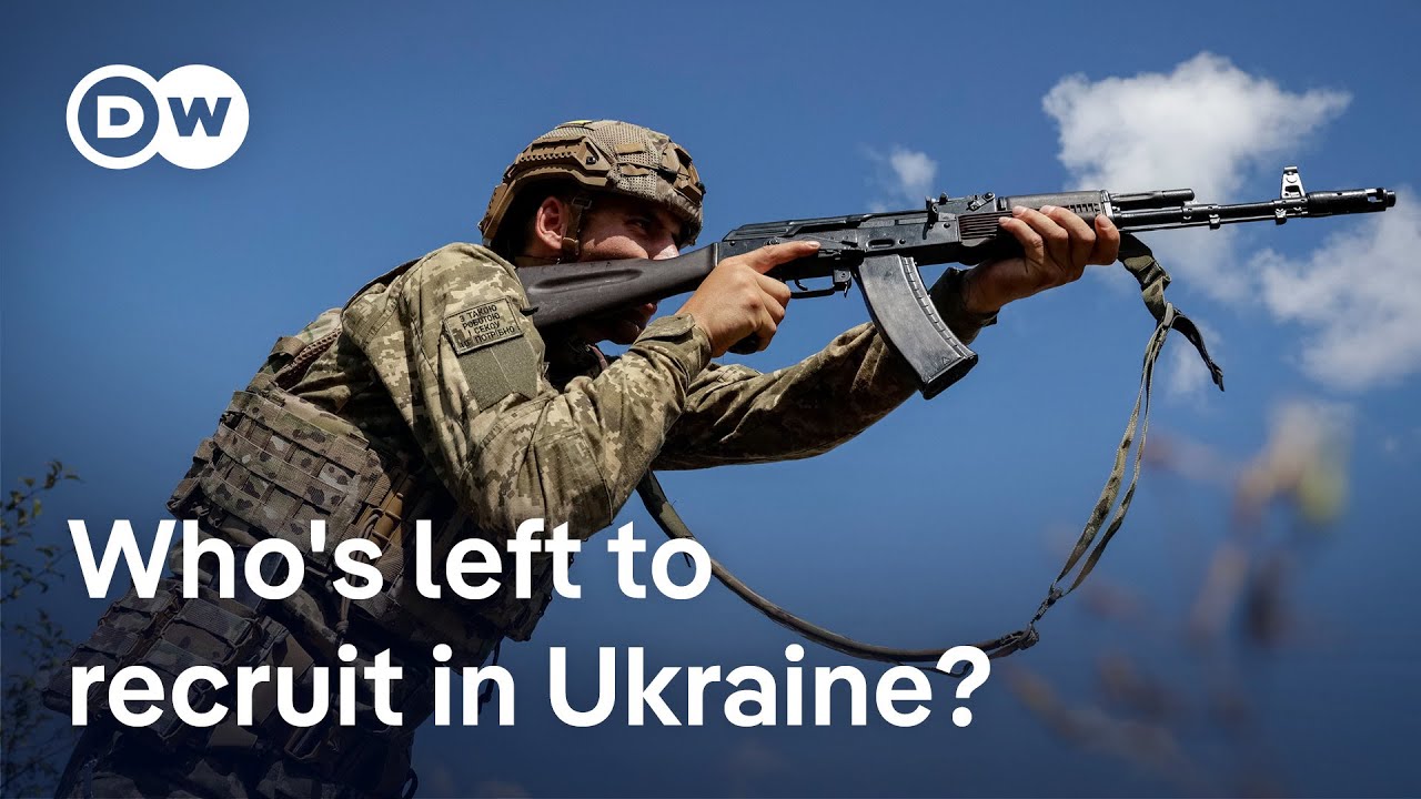 How Ukraine fights to mobilize 28,000 new soldiers each month | DW News