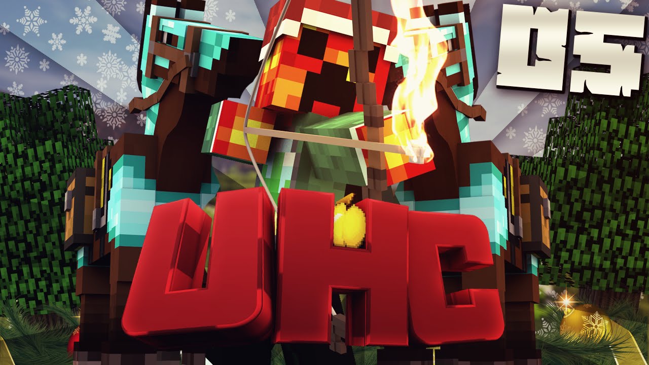 Minecraft YOUTUBER WINTER UHC - #5 (Minecraft Ultra Hard Core) w/PrestonPlayz