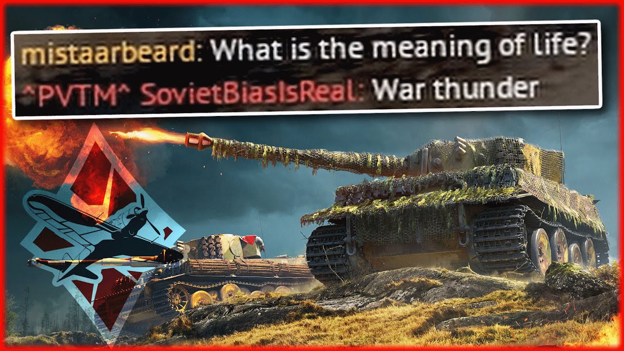 Задаем БЕЗУМНЫЕ вопросы в War Thunder Chat (10)