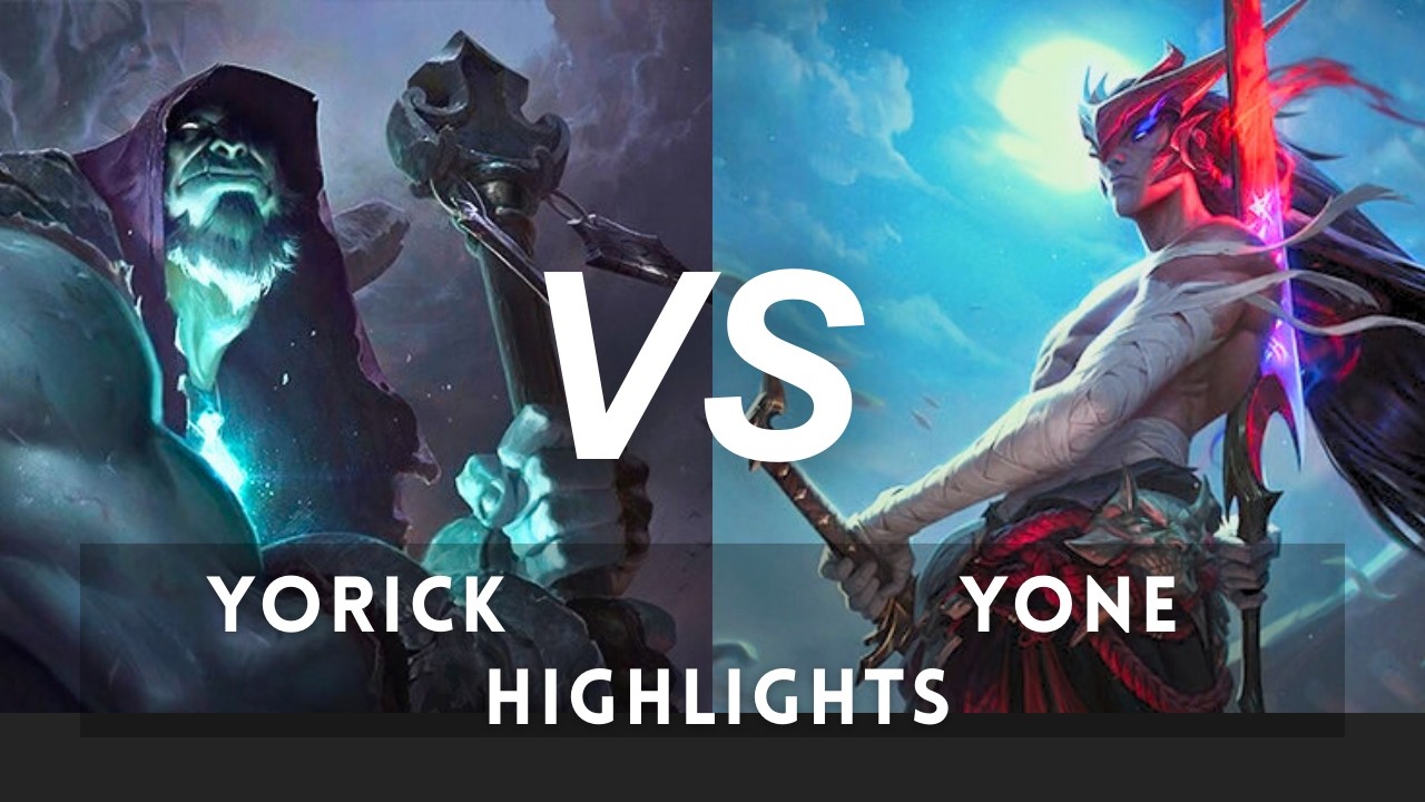 HIGHLIGHTS FROM A FULL GAME | Yorick VS Yone