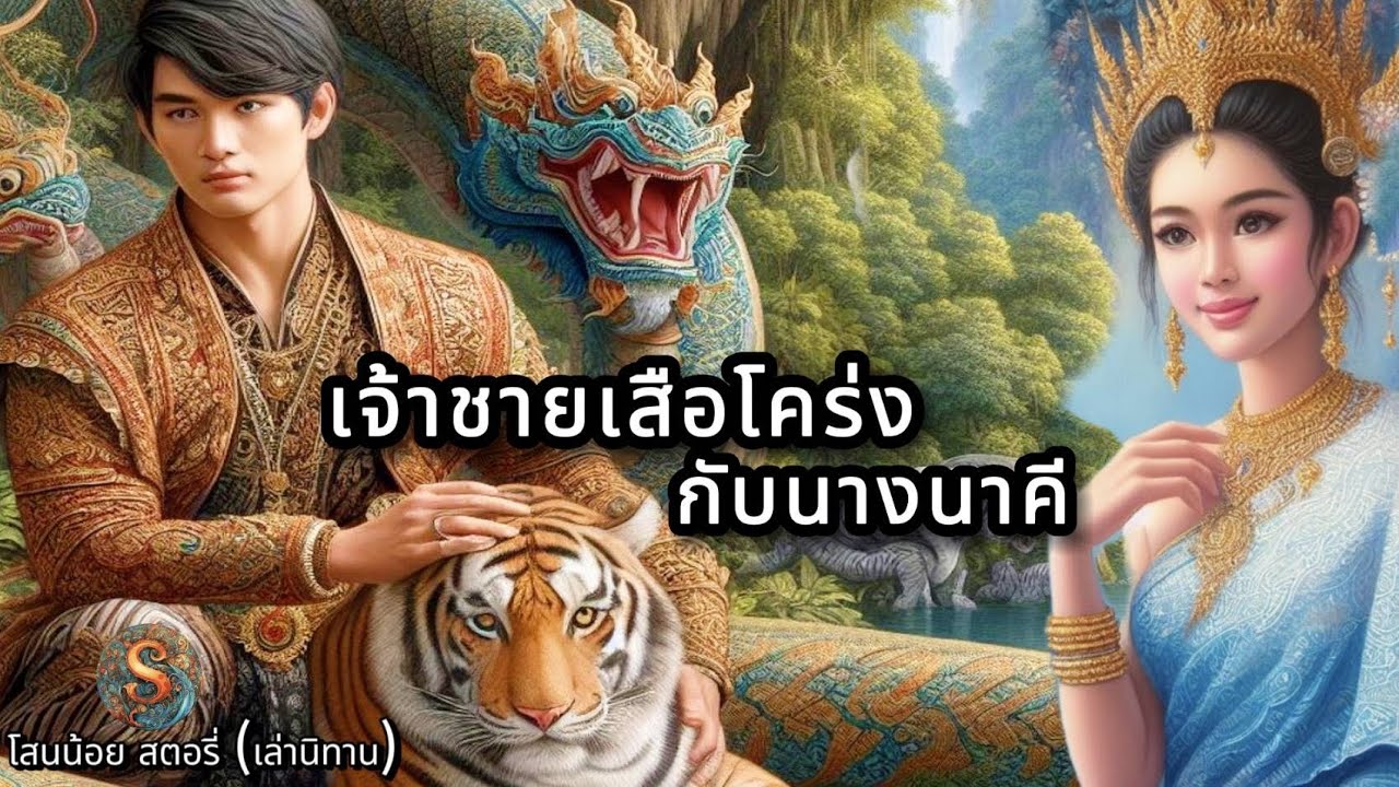 เจ้าชายเสือโคร่งกับนางนาคี |นิทานพื้นบ้านให้แง่คิดคติสอนใจฟังสนุก|@Sanonoi_story