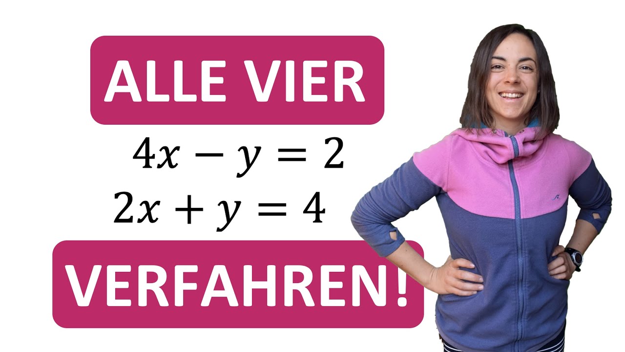 CRASHKURS ZP 10 | Lineare Gleichungssysteme | Alle VIER Verfahren im Überblick!