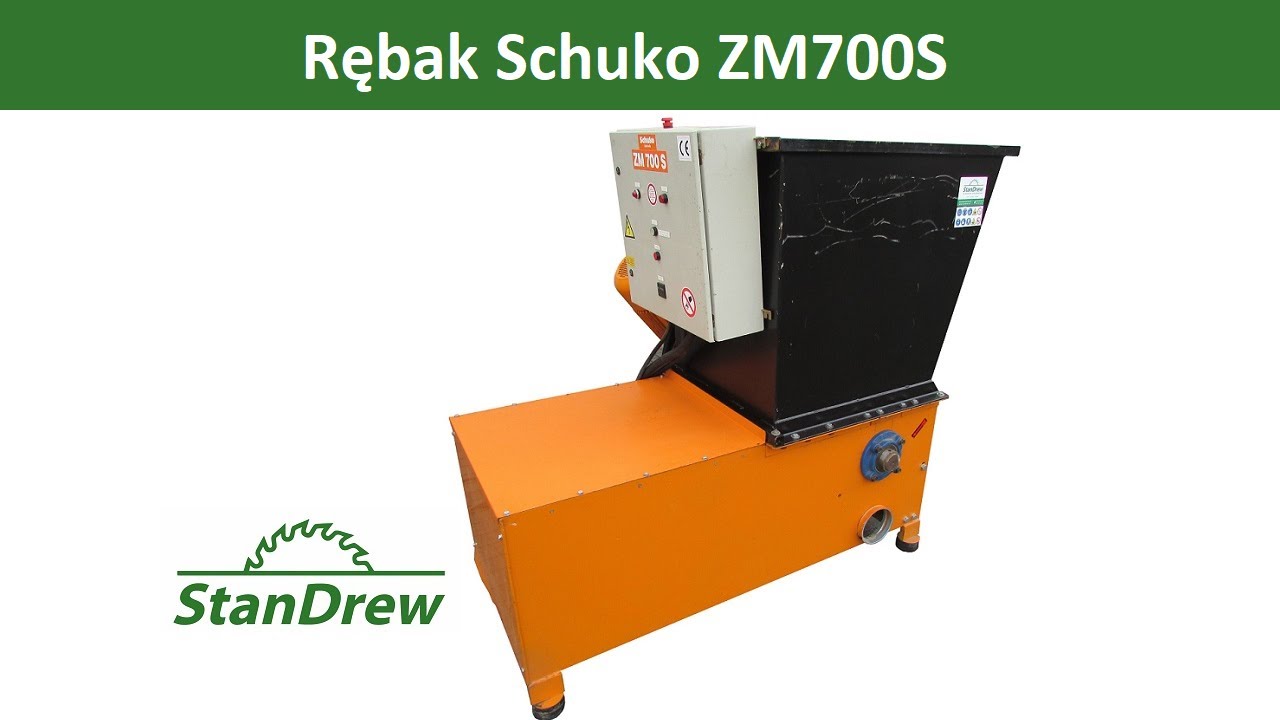 Rębak Schuko ZM700S - StanDrew