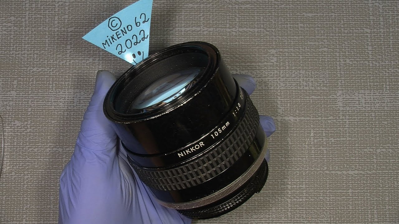Very stiff focus ring in Ai-s Nikkor 105mm 1:1.8