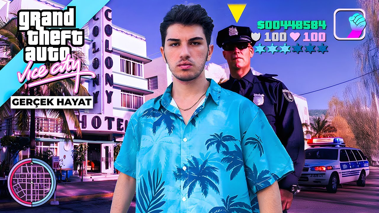 GTA VİCE CİTY GERÇEK HAYAT 1. GÖREV (Gta Vice City Real Life)