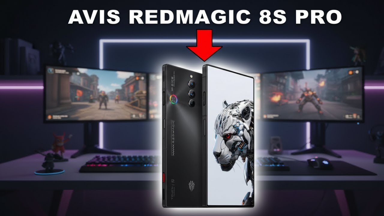 🇫🇷 Redmagic 8s Pro : un smartphone qui redéfinit l'expérience gaming !