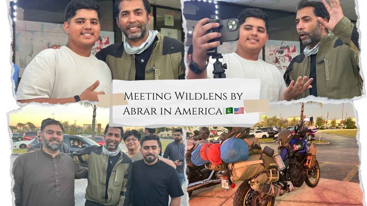 “Finally Met WildLens by Abrar in America! 🇺🇸/🇵🇰🔥” Meet up in Orlando 
