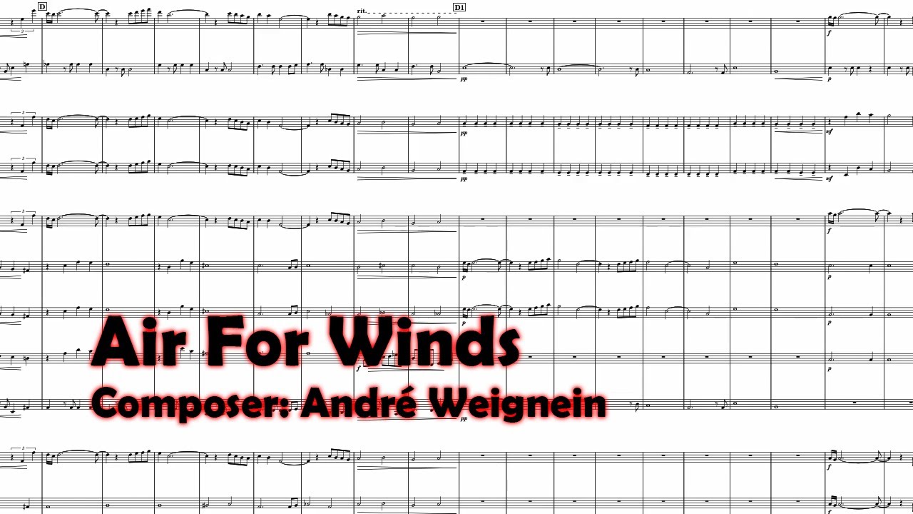 Air For Winds - André Weignein (Concert Band)