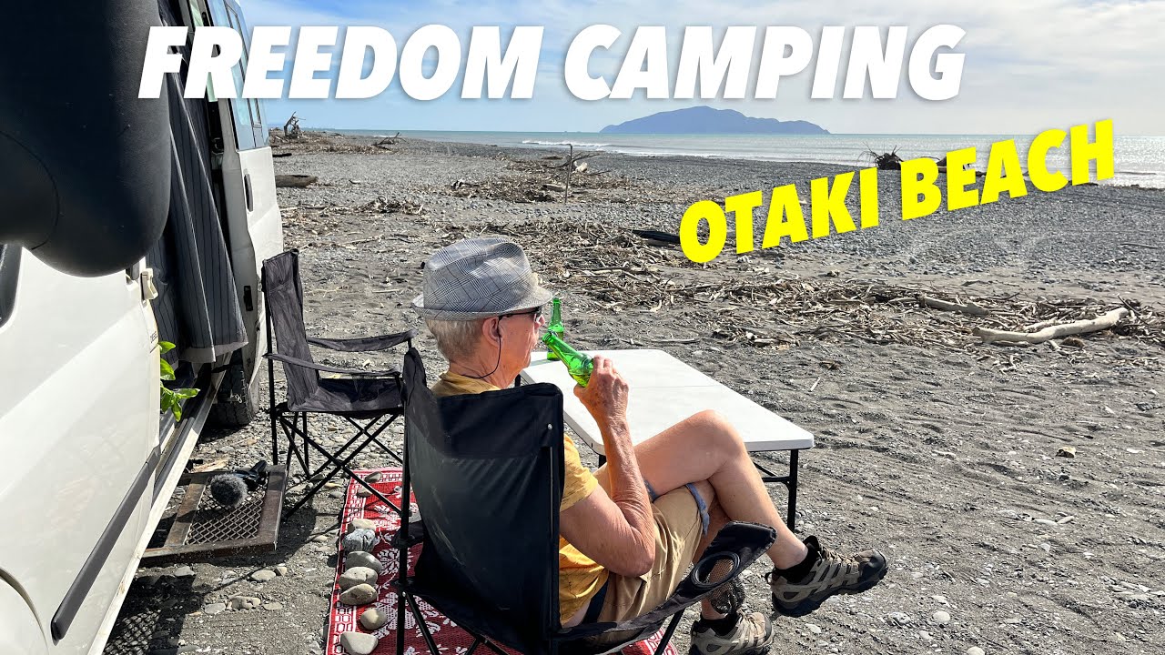 Road Trip New Zealand Part One | Freedom Camping at Whakaipo Bay and Otaki Beach