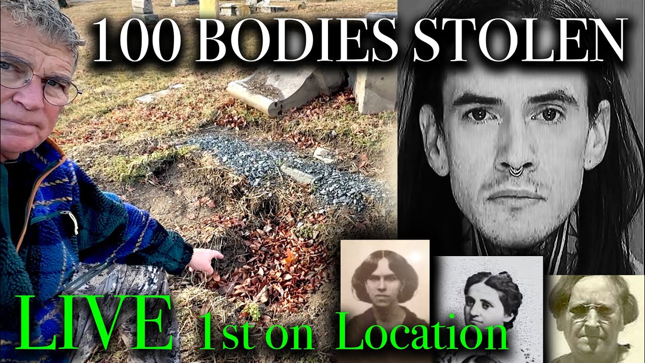 100 Bodies Just Stolen - LIVE 1st On Location at Mount Moriah Cemetery. Ghoul - Jonathan Gerlach.