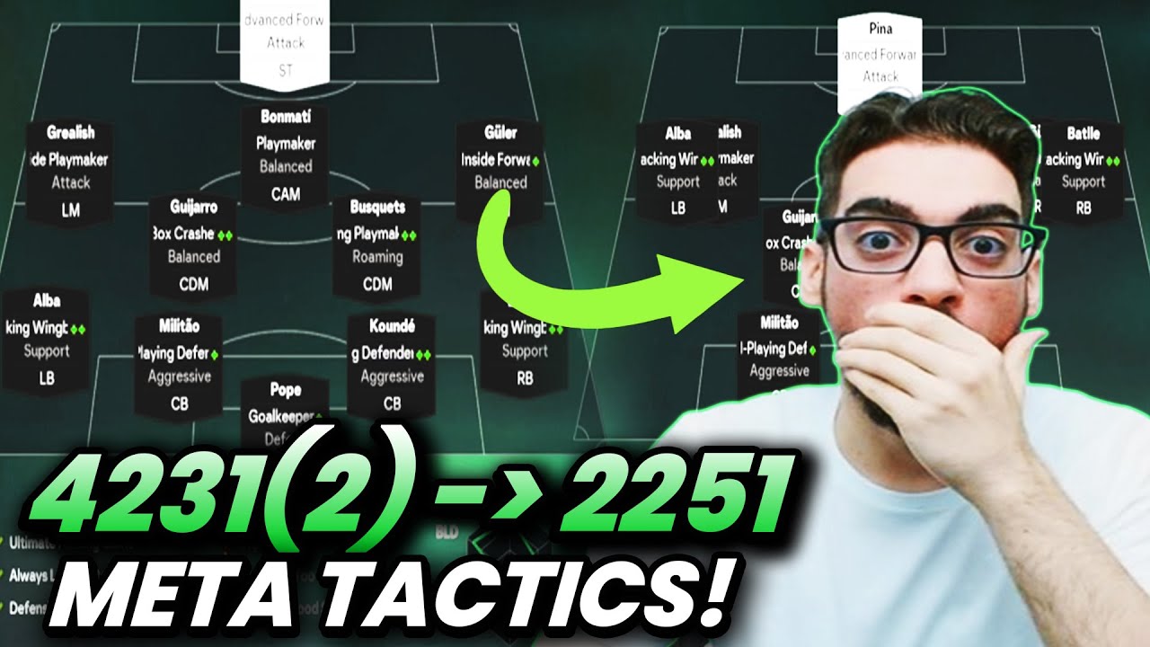*ПОСТ ОБНОВЛЕНИЯ* 4231(2) - 2251 МЕТАФОРМАЦИЯ И ПОЛЬЗОВАТЕЛЬСКАЯ ТАКТИКА | FC 26 ULTIMATE TEAM