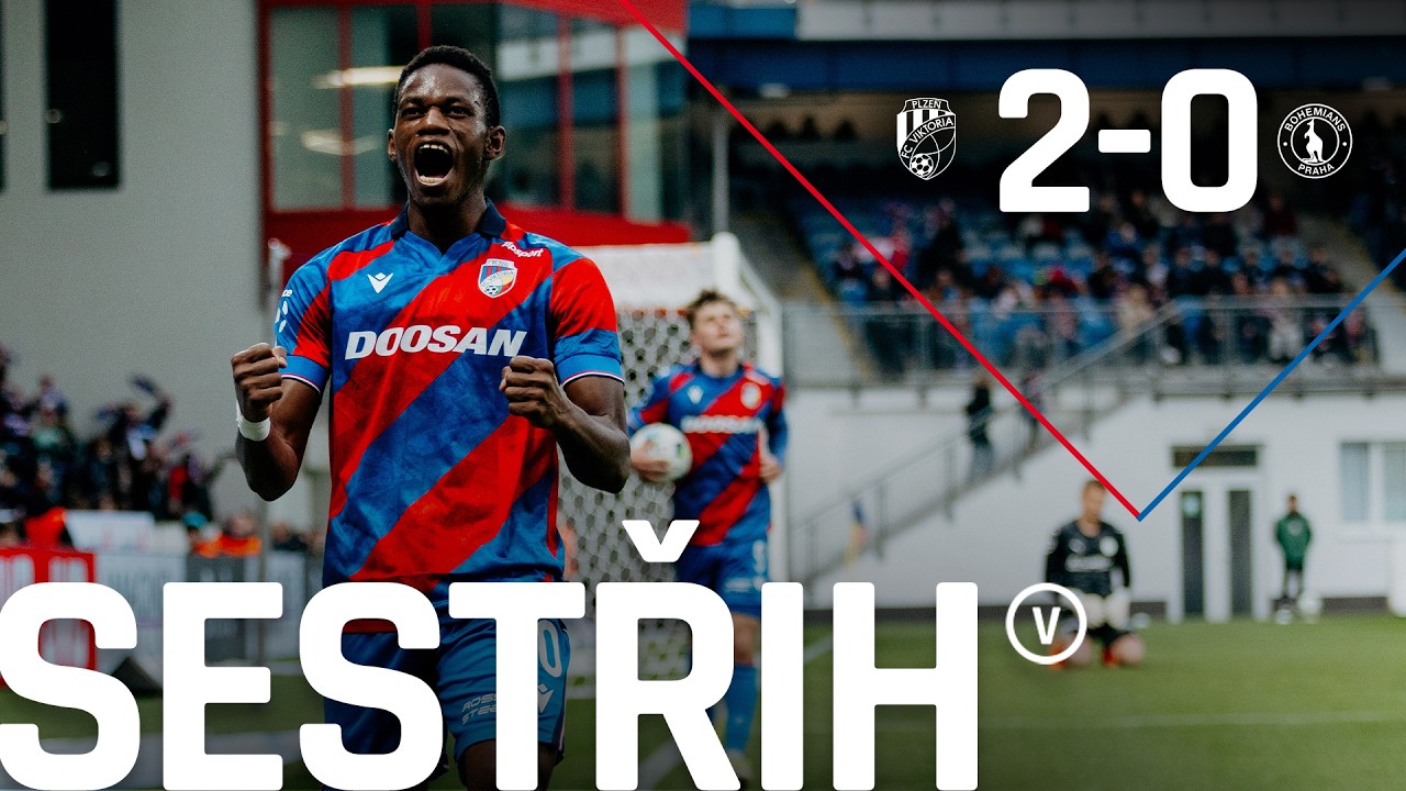SESTŘIH: 26. kolo Chance ligy -  FC Viktoria Plzeň vs. Bohemians Praha 1905
