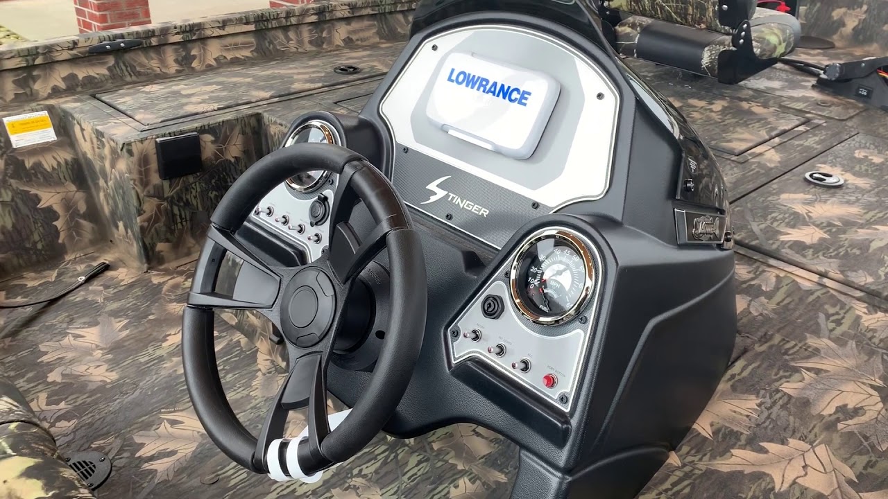 LOWE Boats Stinger 175-C [Crappie Edition] in Mossy Oak® Breakup Camo with a Mercury® 60hp 4-Stroke