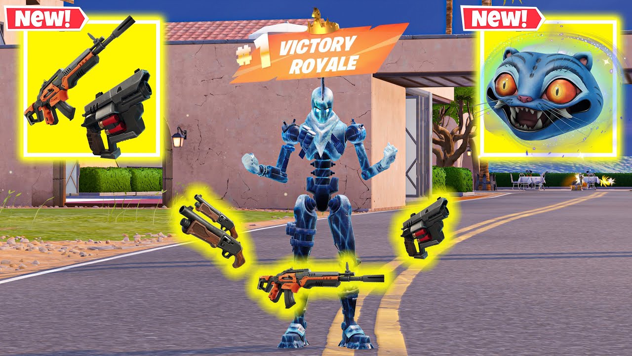 BLITZ ROYALE NEW! MODE | GLACIAL DUMMY SKIN | Fortnite Gameplay ( Starfall Island )