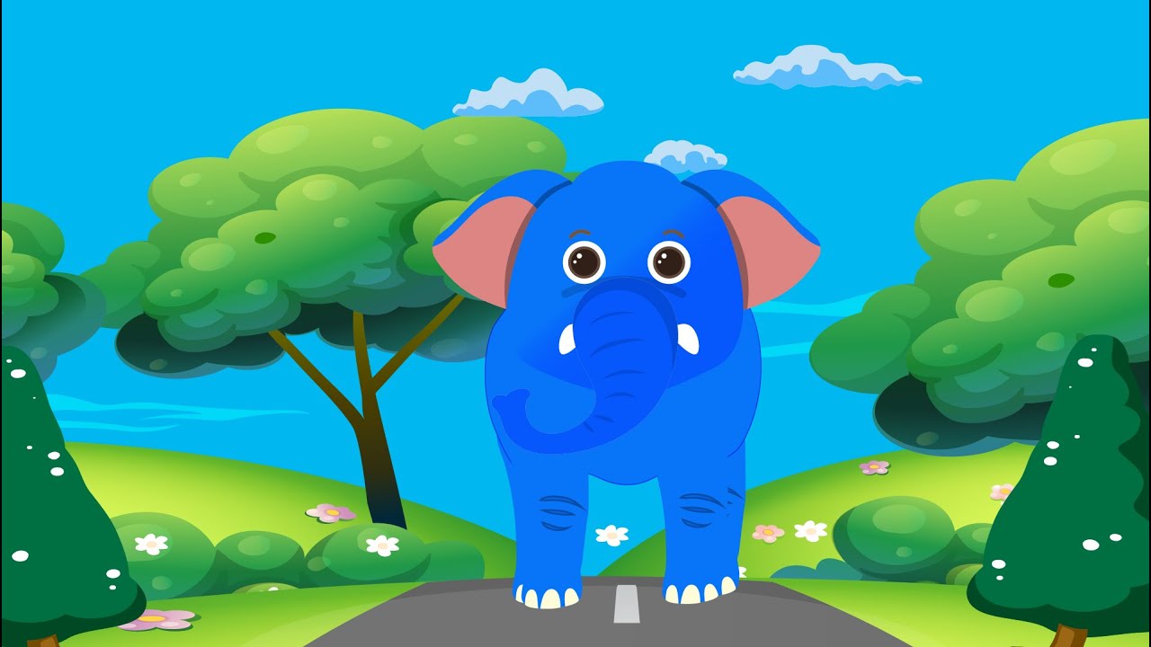 Ek Mota Hathi | Nursery Rhyme for Childrens | Hindi Kids Rhymes | Smart Kids TV