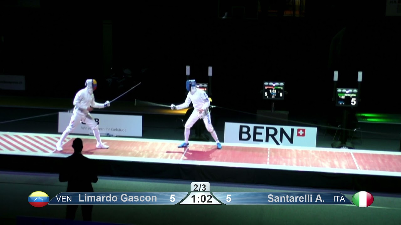 2022 385 T04 02 M E Individual Bern SUI WC PODIUM SANTARELLI ITA vs LIMARDO GASCON VEN