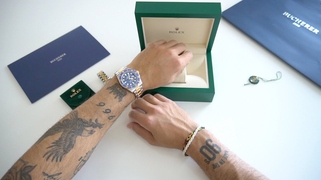 Rolex Submariner Bluesy New 2021 126613LB Unboxing