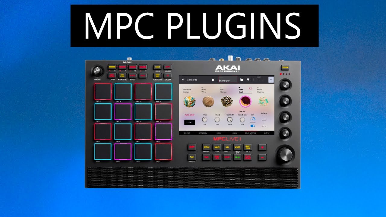 Как установить плагины для автономного режима MPC3