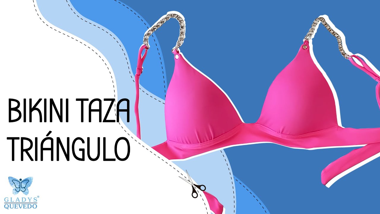 Bikini taza triángulo | Gladys Quevedo