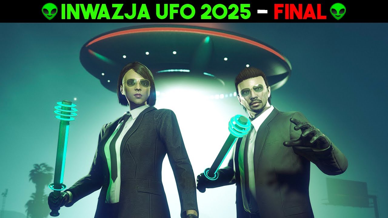 FINAŁ INWAZJI UFO 2025 r. PORWANIE i LOKALIZACJE | GTA ONLINE
