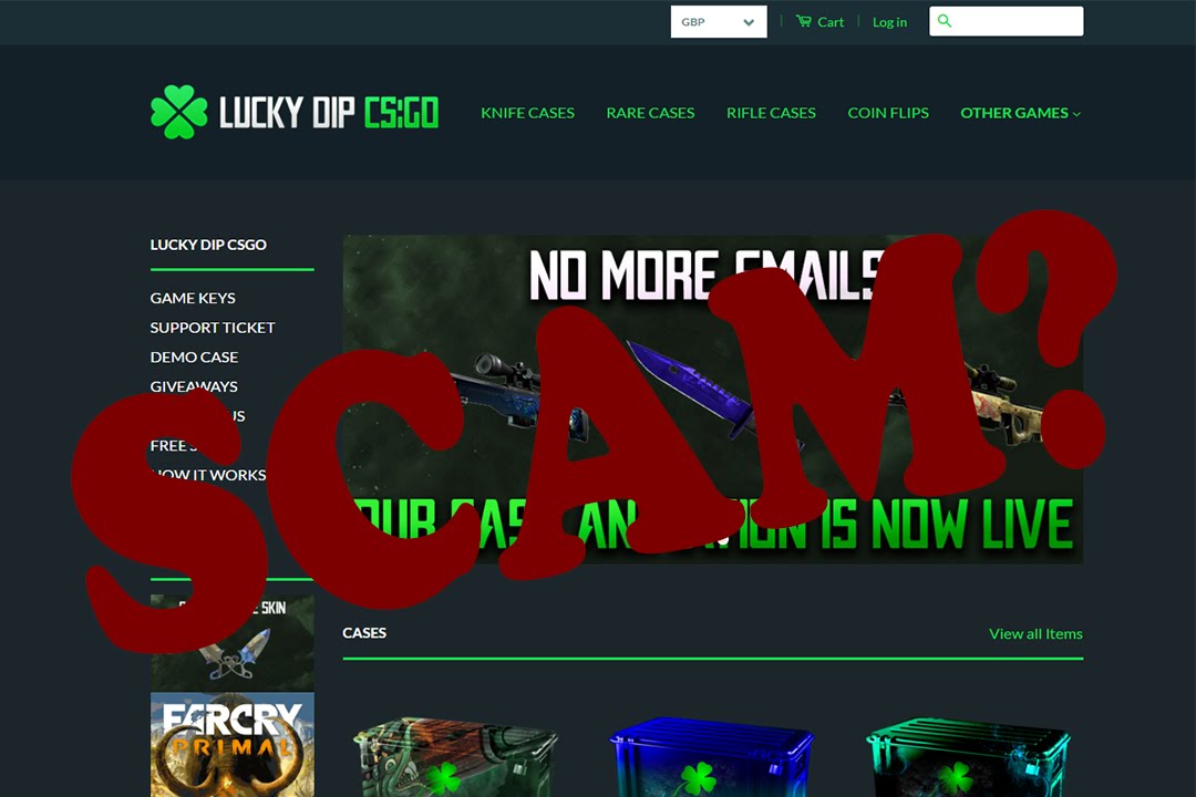 Lucky Dip Csgo: bullshit or not? ANSWER! (with gambling)