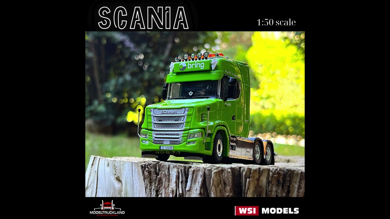 Scania Vlastuin torpedo 6×2 tag axle “Bring”,WSI Truck Models 
