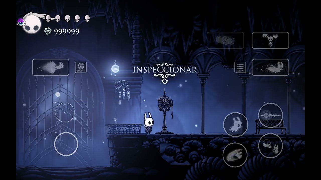 Hollow Knight intentado conseguir el logro de Speedrun