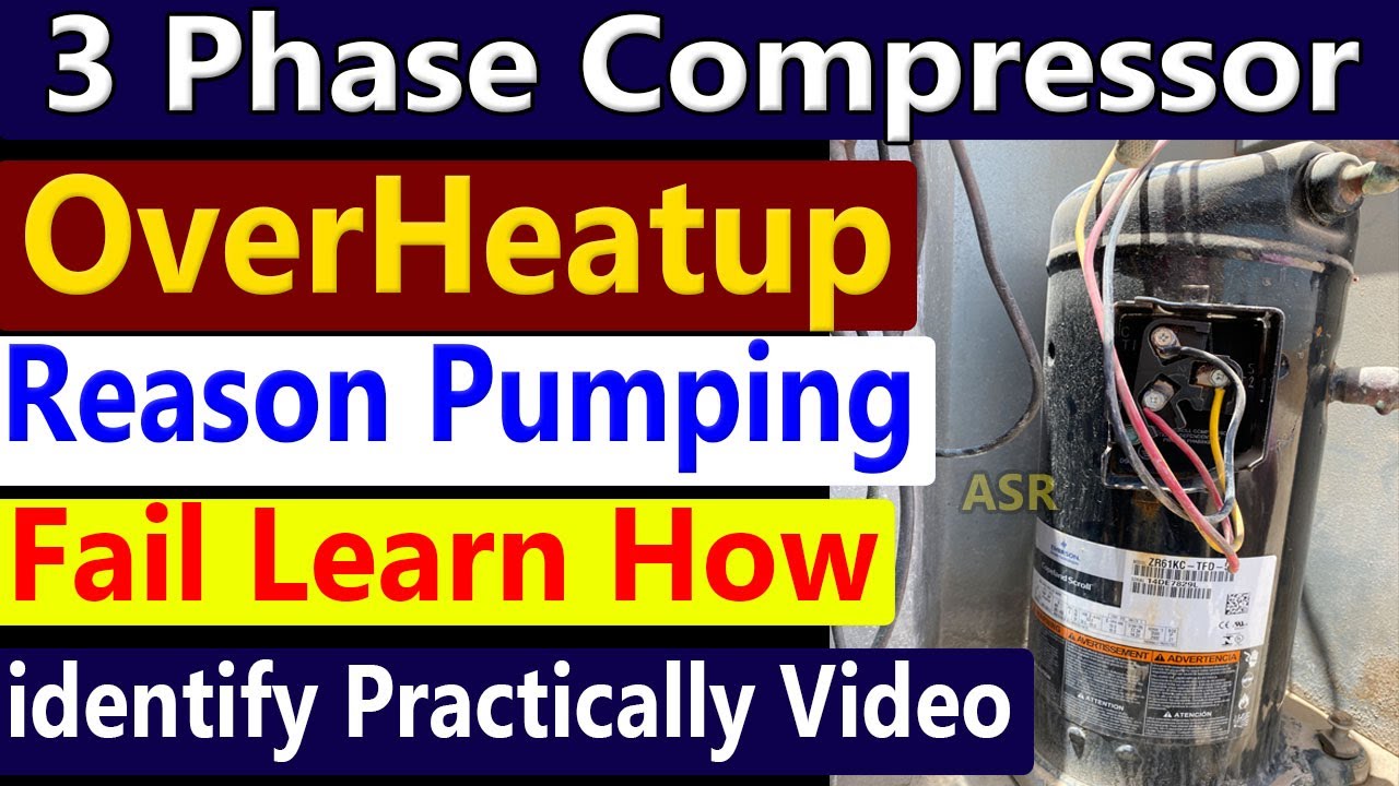 How to Identify and Test a Faulty 3-Phase AC Compressor: Practical Troubleshooting Guide