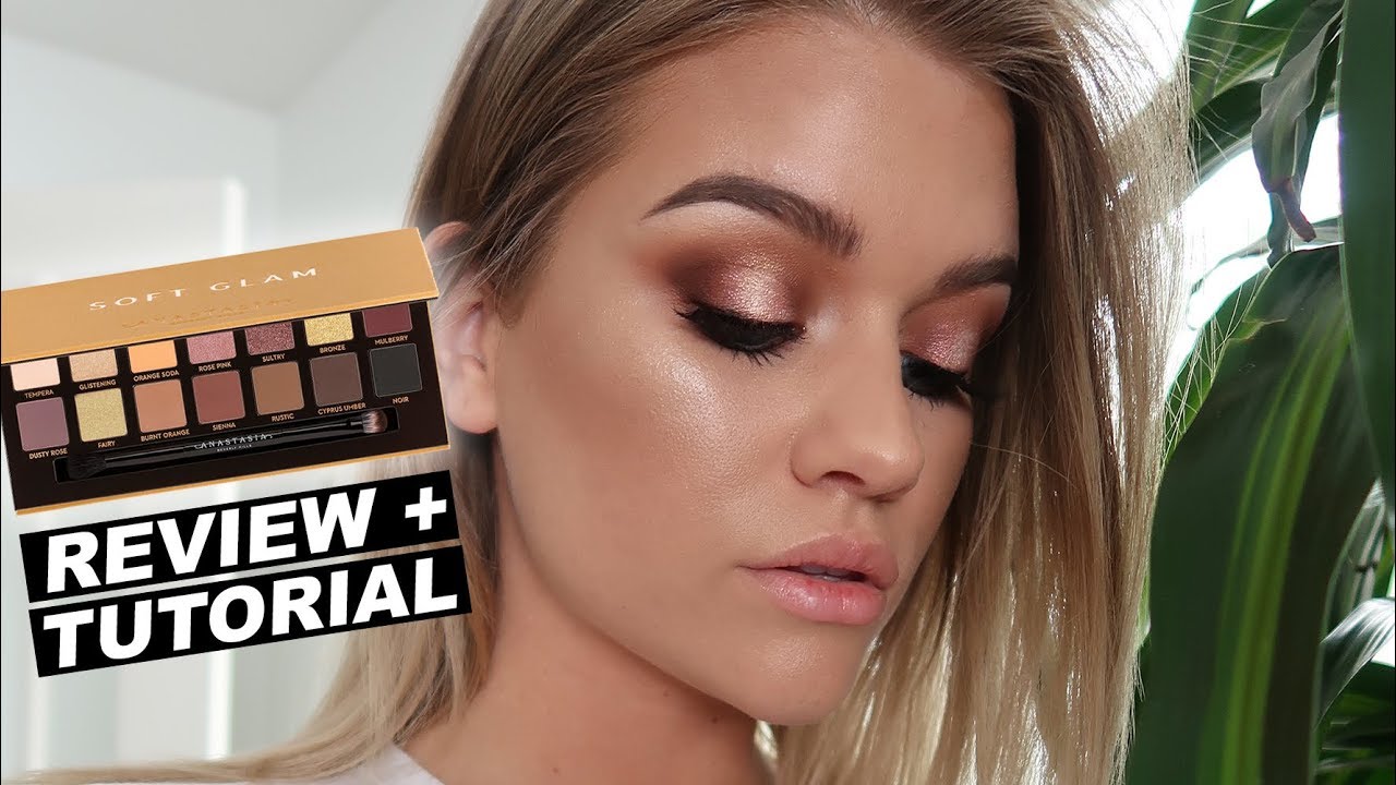 Палитра теней ABH SOFT GLAM | Обзор + Урок