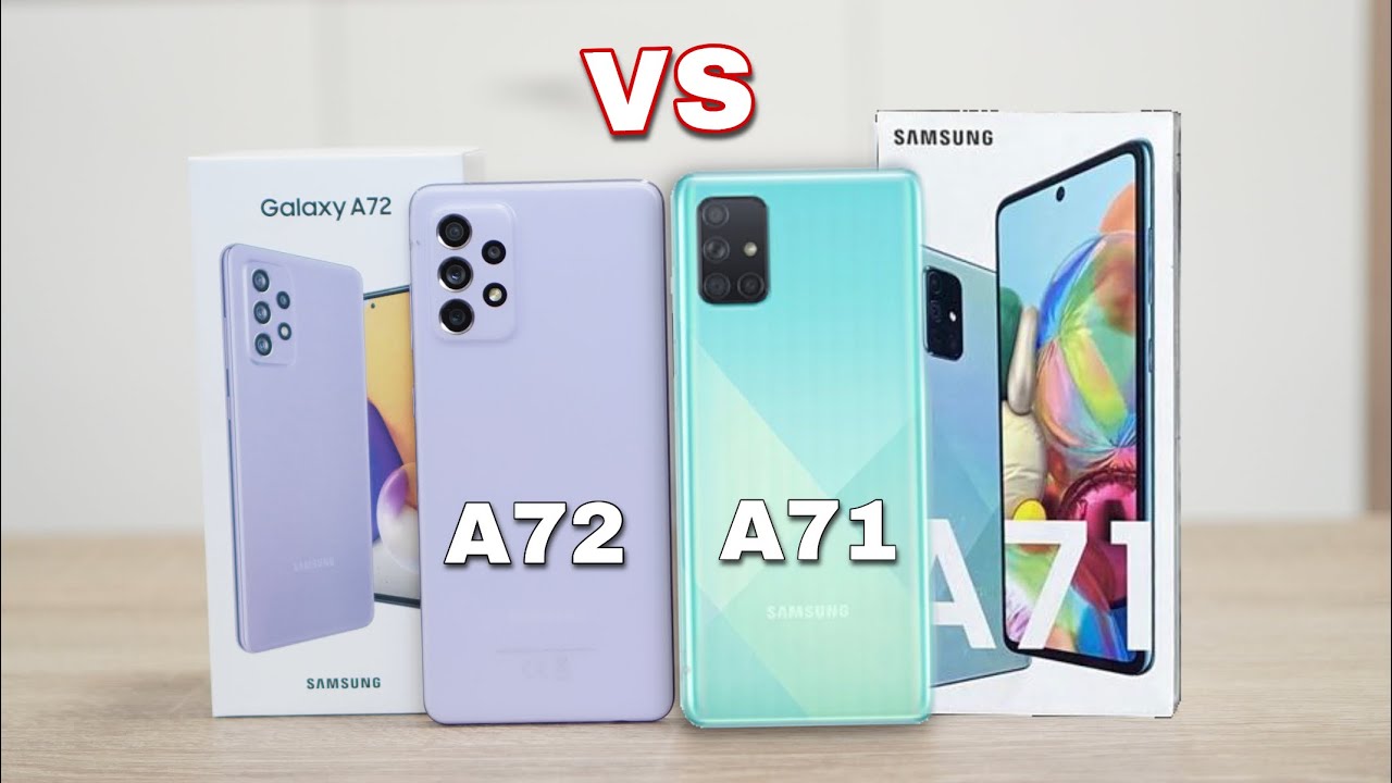 Samsung Galaxy A71 vs A72 Comparativa en español ¿CAMBIAR SI O NO?