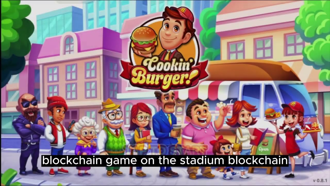 PlayToEarnGames.com: Cookin Burger - Game Reel - Action Game - Hamburgers - PlayMining